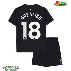 Everton Jack Grealish #18 Tredjeställ Barn 2025-26 Kortärmad (+ Korta byxor)